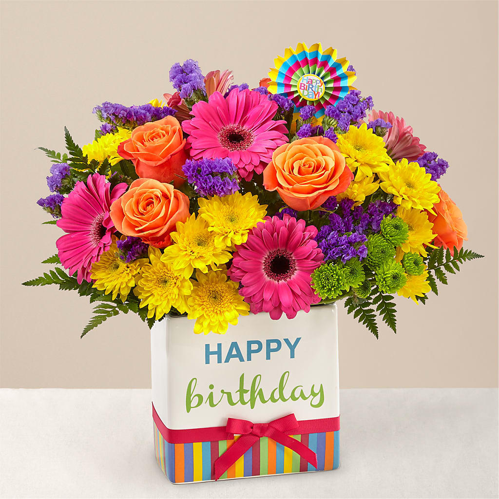 Birthday Brights Bouquet – VEEDERSBURG FLORIST & GIFTS, Veedersburg IN