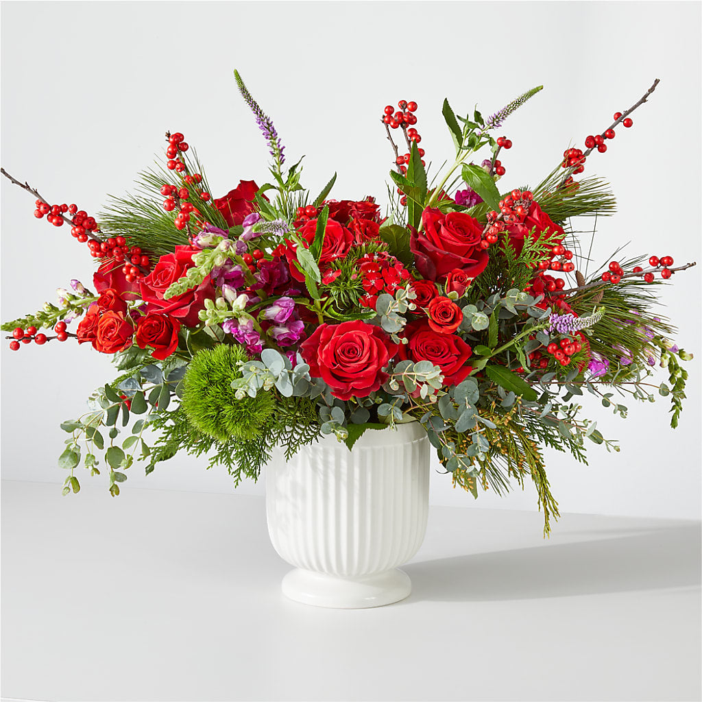 Big Red Bow Bouquet – VEEDERSBURG FLORIST & GIFTS, Veedersburg IN