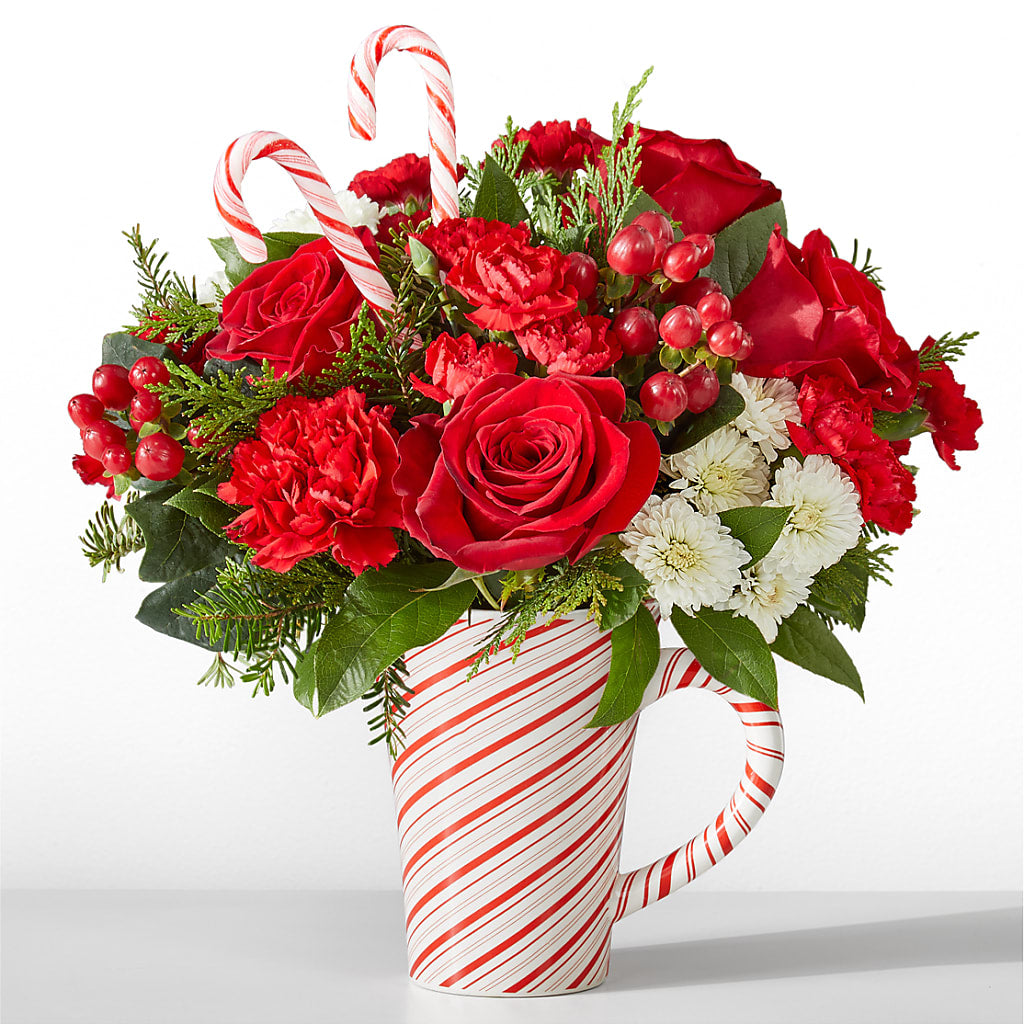 Peppermint Swirl Mug – VEEDERSBURG FLORIST & GIFTS, Veedersburg IN
