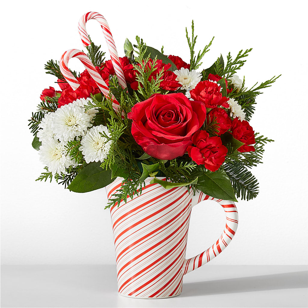 Peppermint Swirl Mug – VEEDERSBURG FLORIST & GIFTS, Veedersburg IN