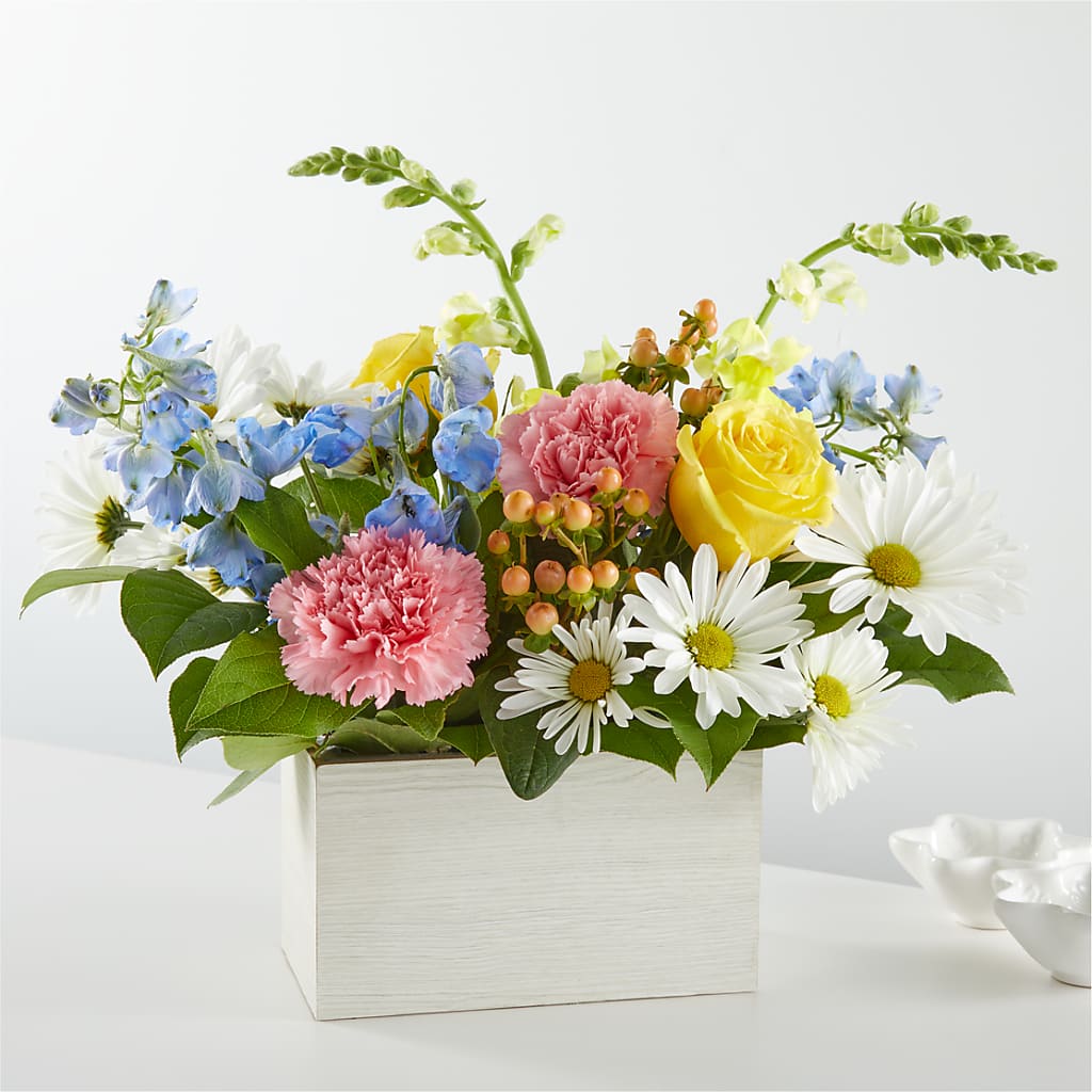 Sun Salutation Box Bouquet – VEEDERSBURG FLORIST & GIFTS, Veedersburg IN