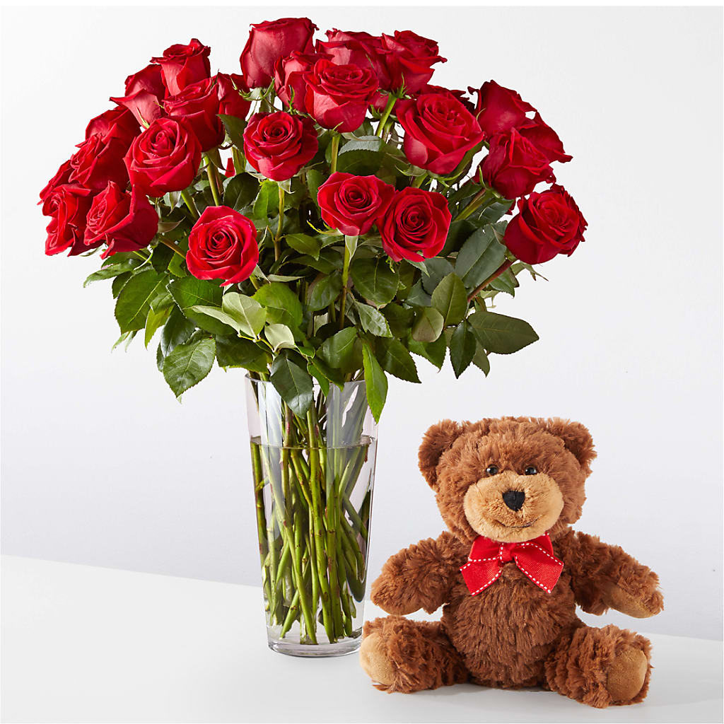 Romantic Long Stem Red Rose Bouquet Bundles – VEEDERSBURG FLORIST & GIFTS, Veedersburg IN