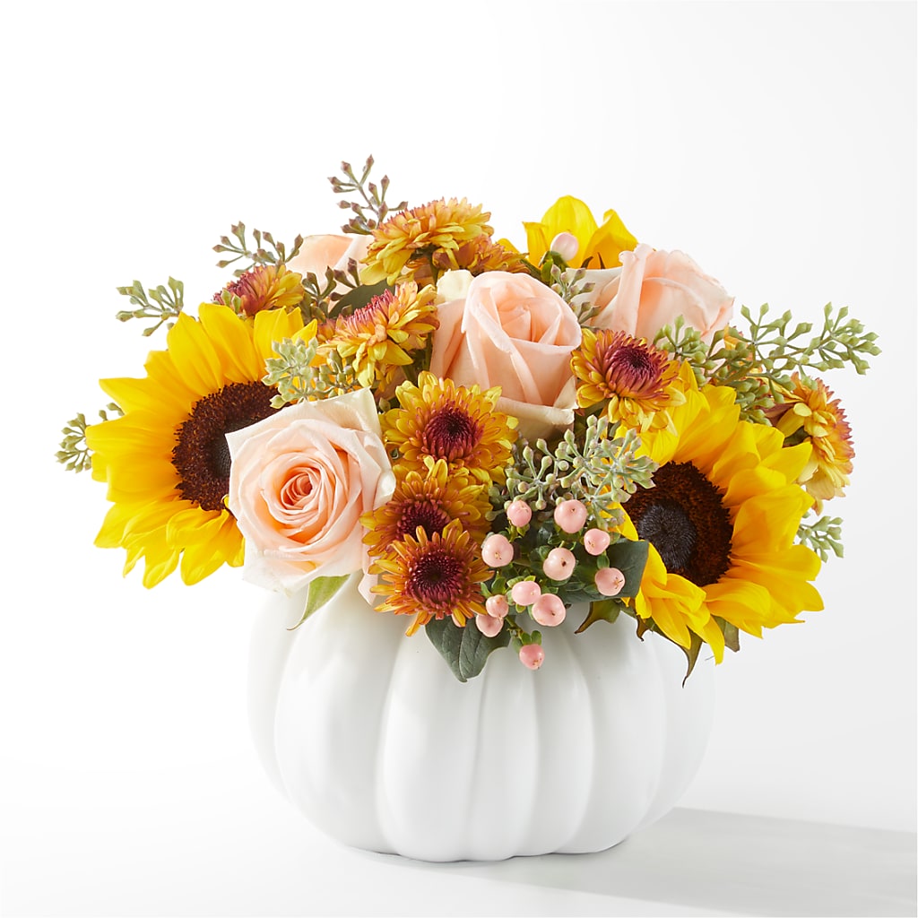 Pumpkin to Talk About Bouquet – VEEDERSBURG FLORIST & GIFTS, Veedersburg IN