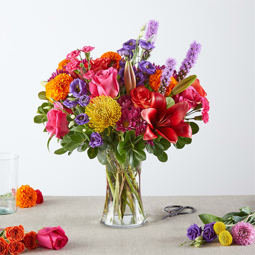 Feast of Color – A Florist Original – VEEDERSBURG FLORIST & GIFTS, Veedersburg IN