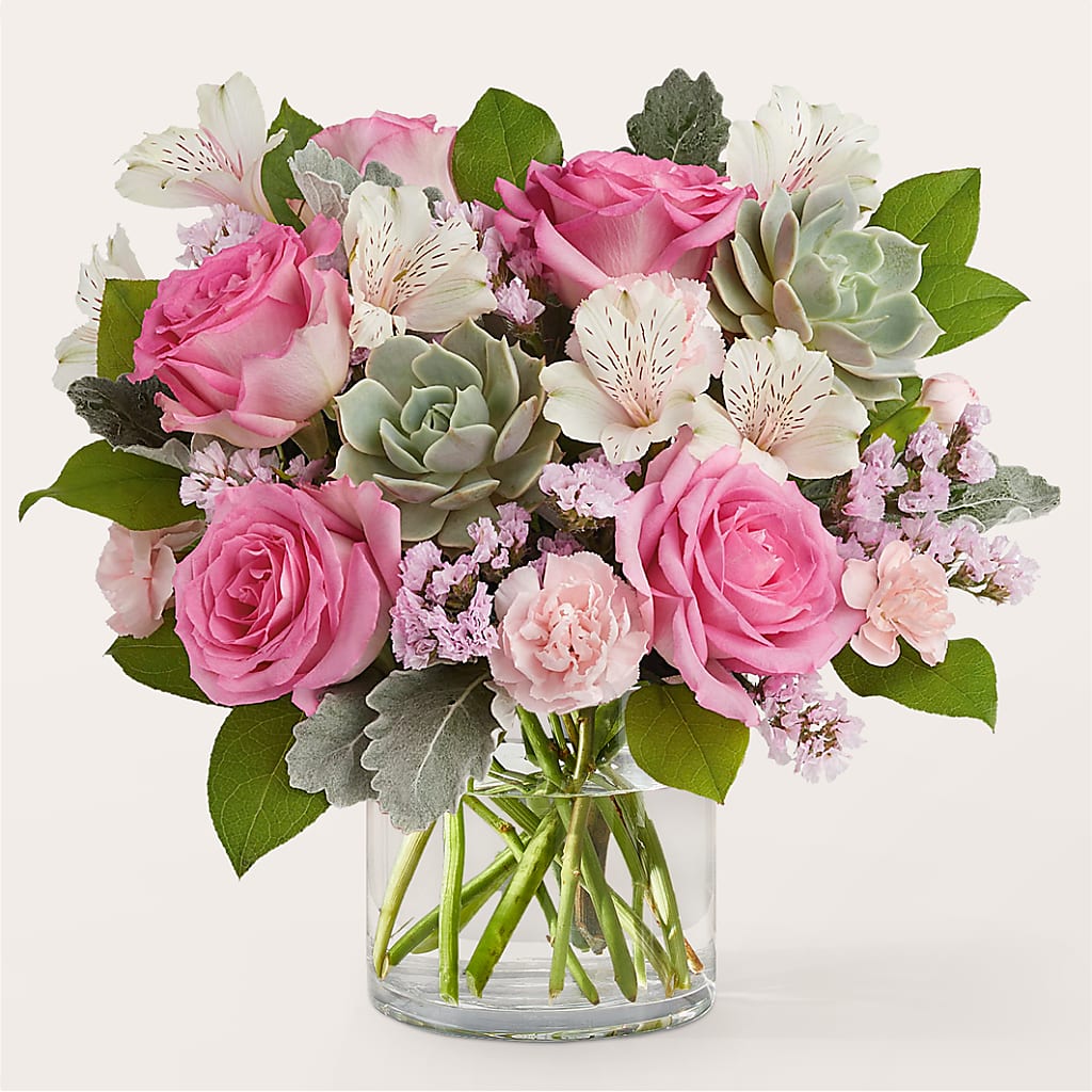 Dusty Rose Bouquet – VEEDERSBURG FLORIST & GIFTS, Veedersburg IN