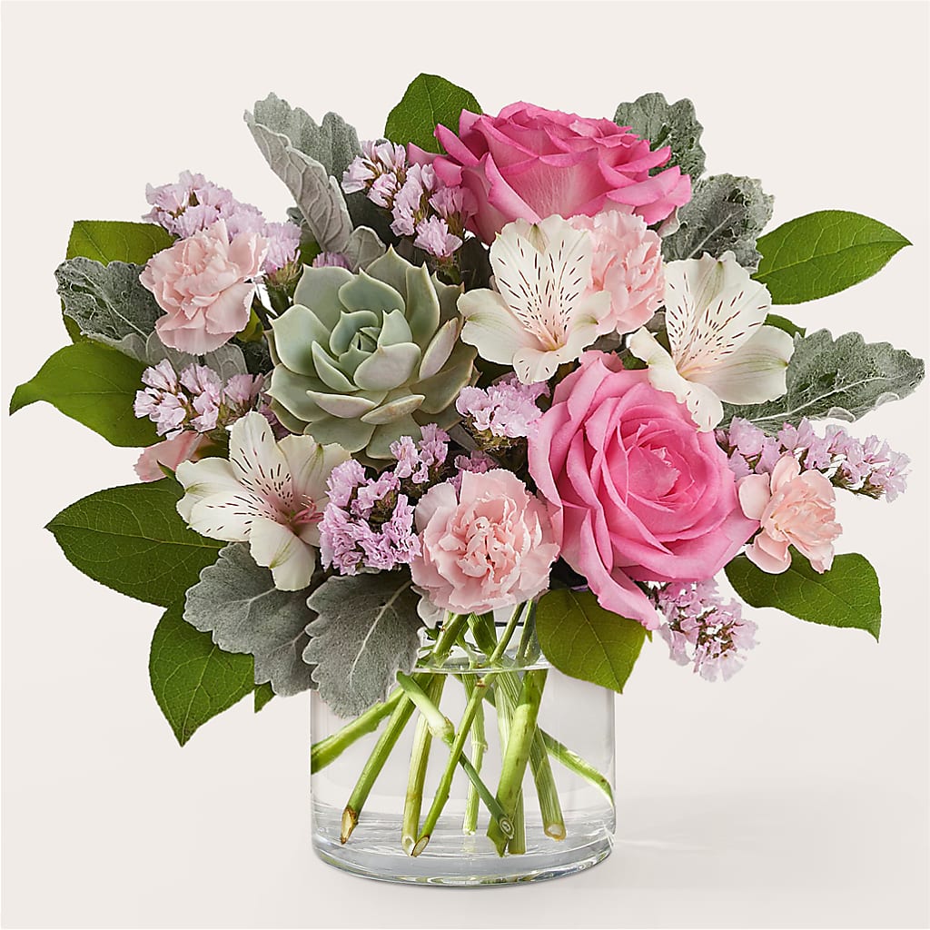 Dusty Rose Bouquet – VEEDERSBURG FLORIST & GIFTS, Veedersburg IN