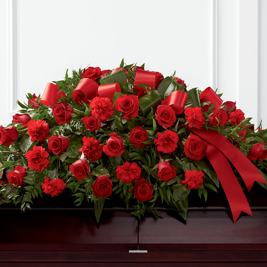 Tribute of Life Casket Spray – VEEDERSBURG FLORIST & GIFTS, Veedersburg IN