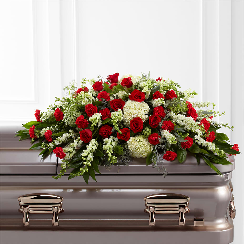 Sincerity Casket Spray – VEEDERSBURG FLORIST & GIFTS, Veedersburg IN
