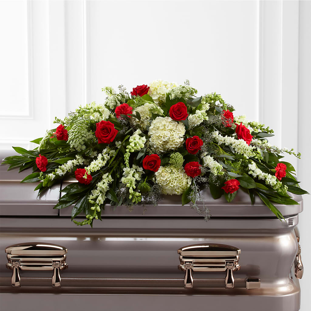 Sincerity Casket Spray – VEEDERSBURG FLORIST & GIFTS, Veedersburg IN