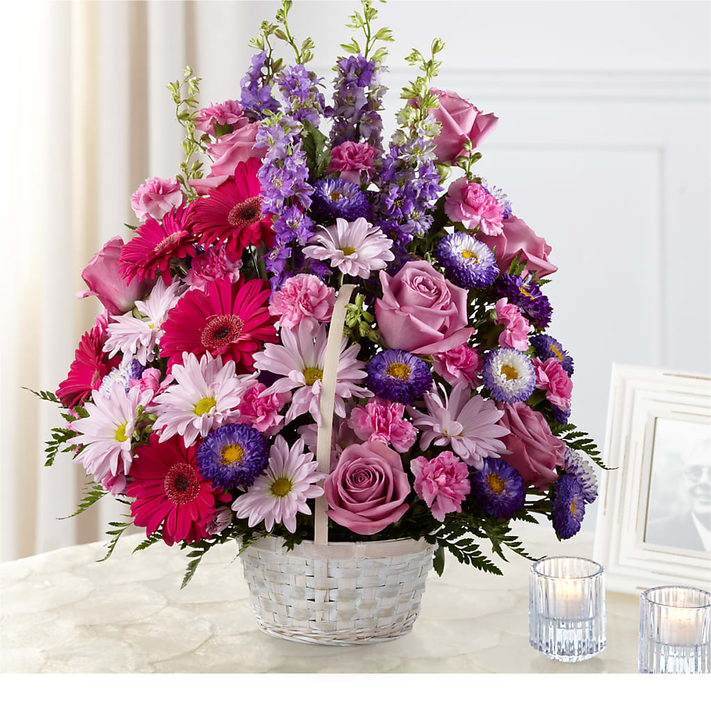 Pastel Peace Basket – VEEDERSBURG FLORIST & GIFTS, Veedersburg IN