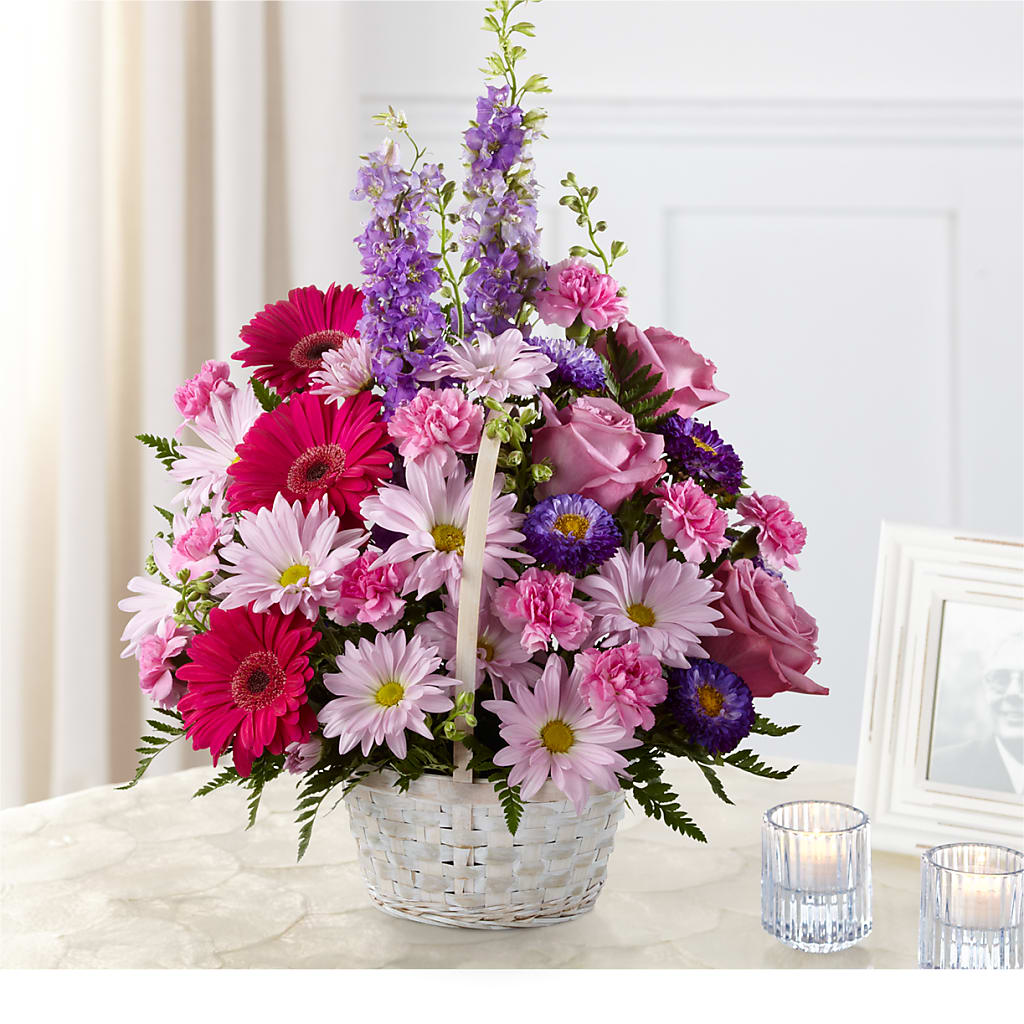 Pastel Peace Basket – VEEDERSBURG FLORIST & GIFTS, Veedersburg IN