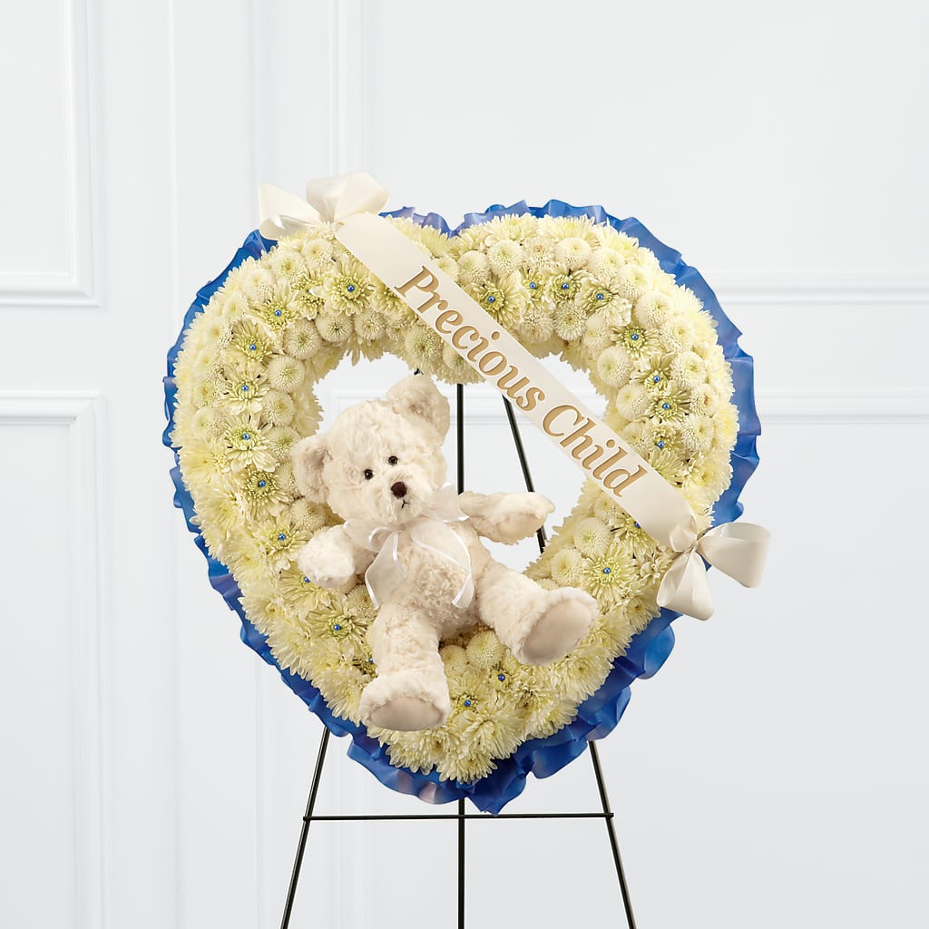 Precious Child Standing Heart – VEEDERSBURG FLORIST & GIFTS, Veedersburg IN