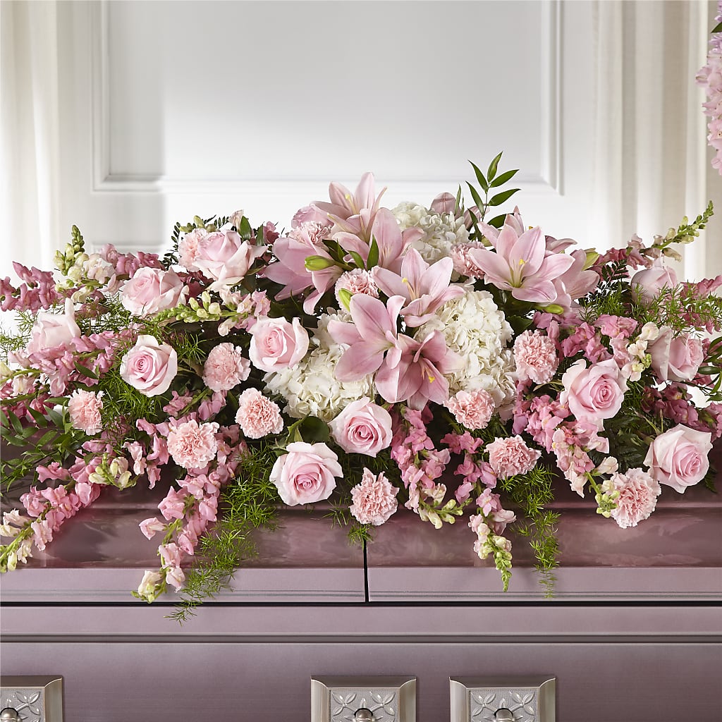Life & Remembrance Casket Spray – VEEDERSBURG FLORIST & GIFTS, Veedersburg IN