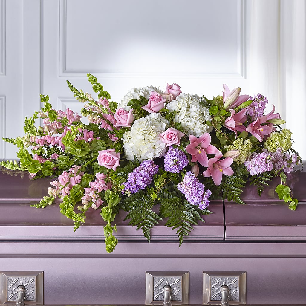 Life's Gratitude Casket Spray – VEEDERSBURG FLORIST & GIFTS, Veedersburg IN