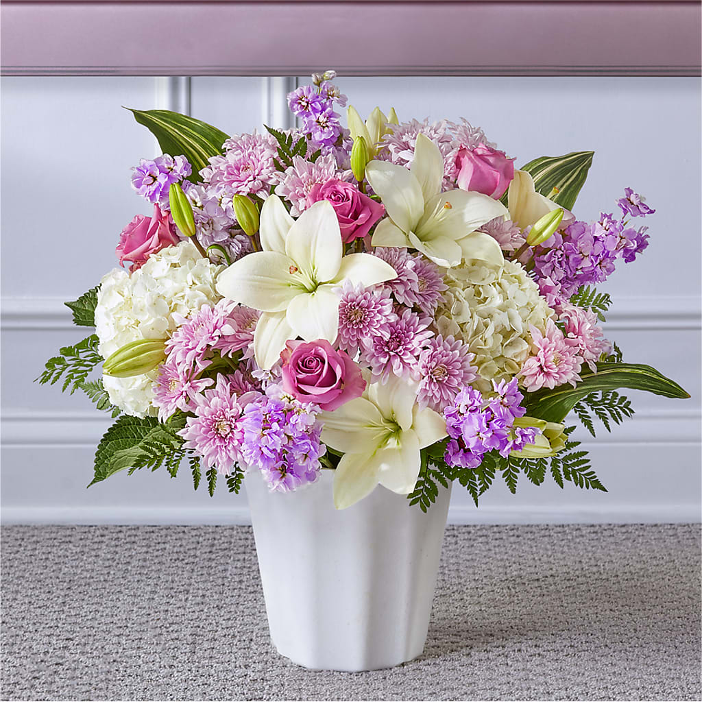 Heaven Sent Floor Basket – VEEDERSBURG FLORIST & GIFTS, Veedersburg IN