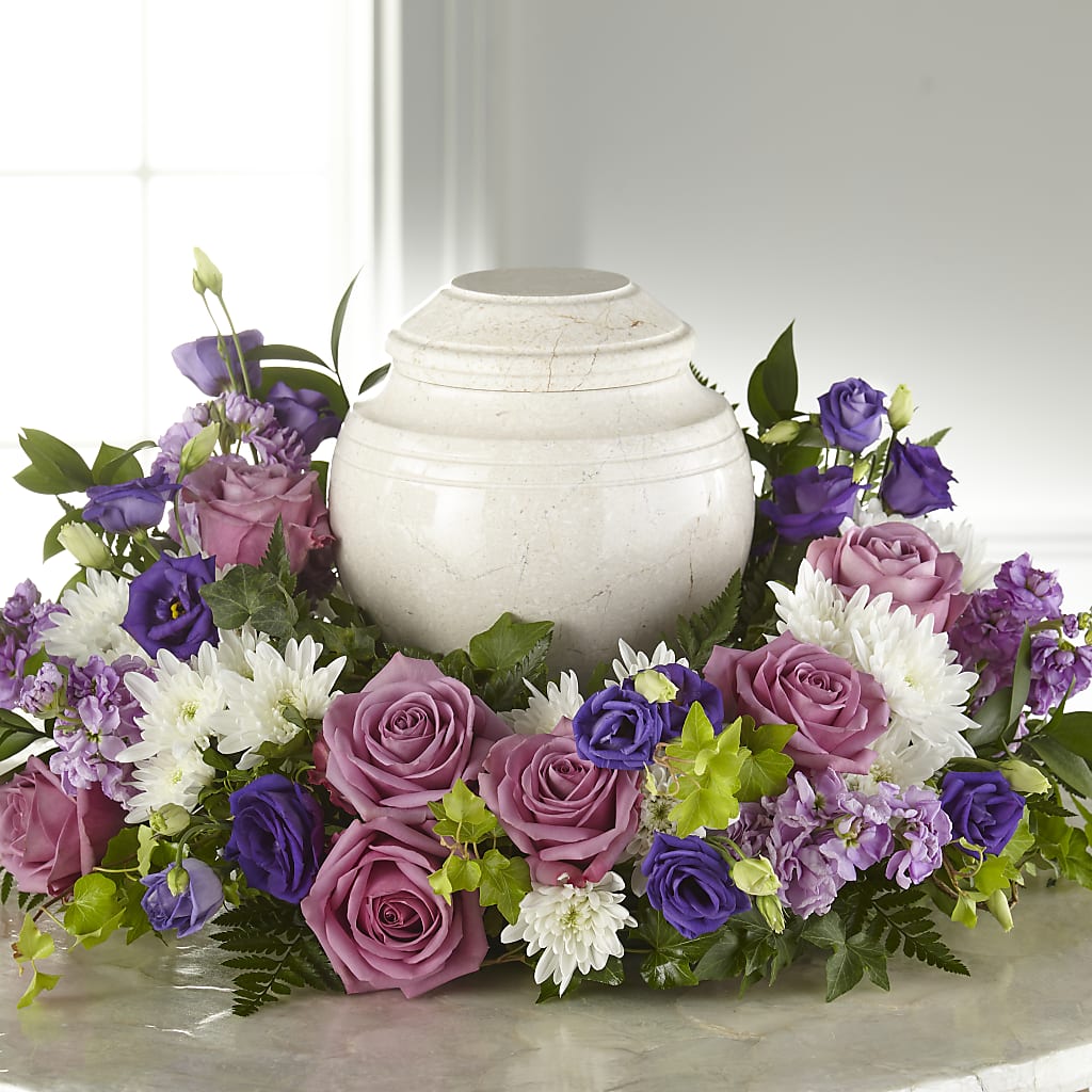 Blooming Sympathy Cremation Adornment – VEEDERSBURG FLORIST & GIFTS, Veedersburg IN