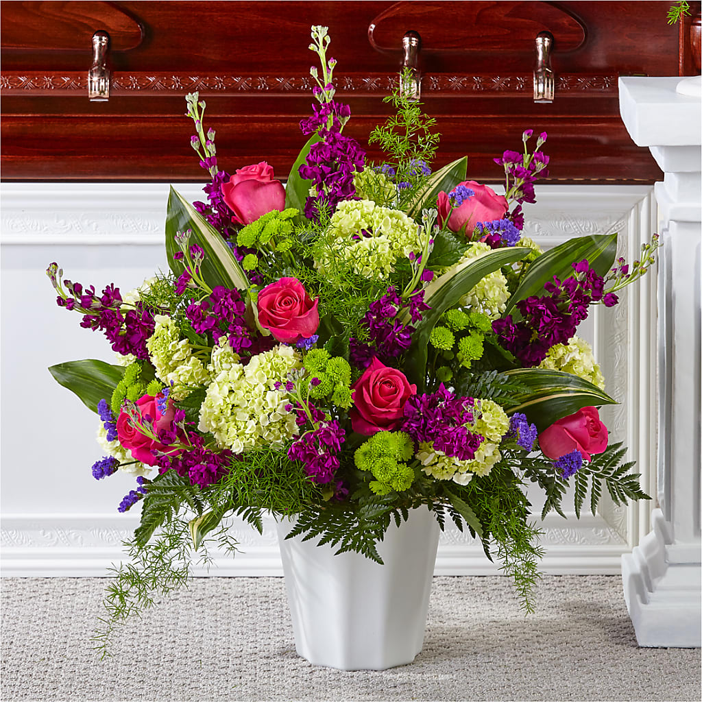 Beautiful Horizons Floor Basket – VEEDERSBURG FLORIST & GIFTS, Veedersburg IN