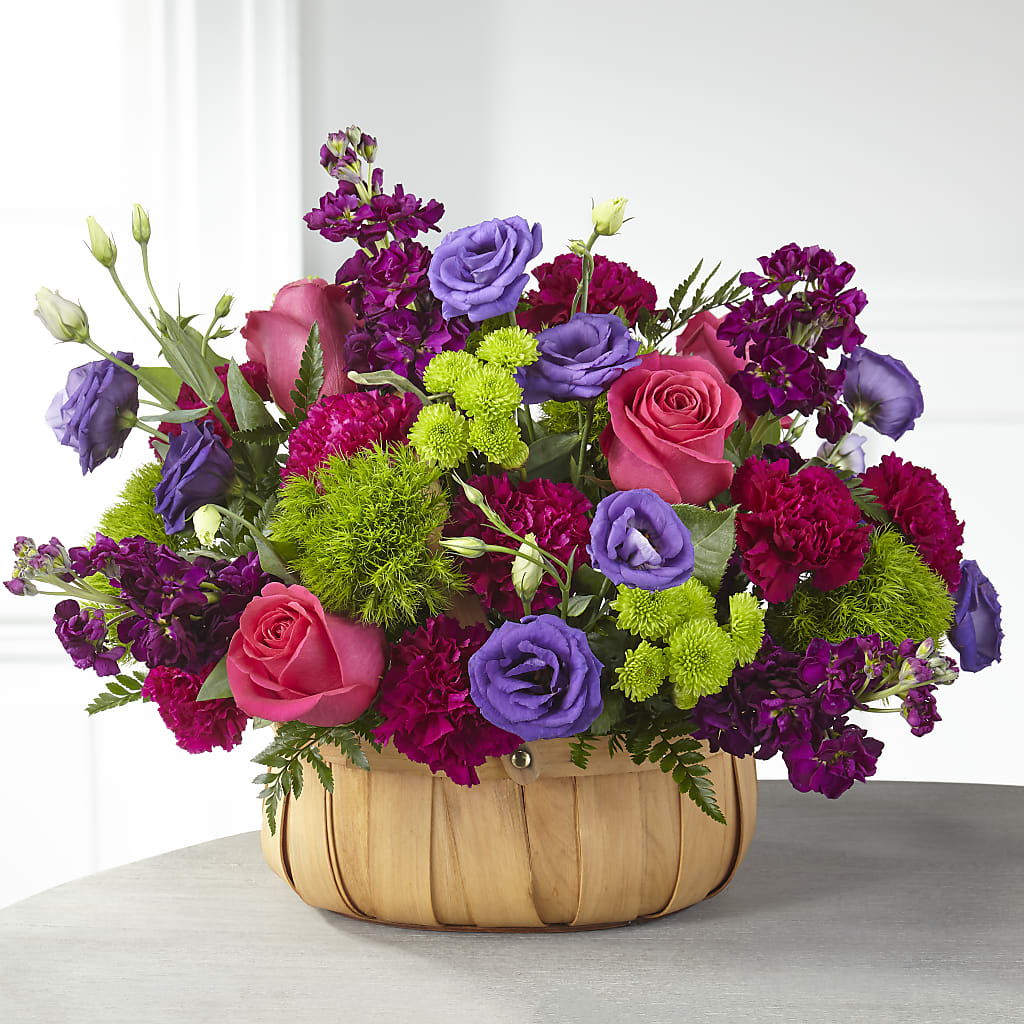 Serene Sanctuary Basket – VEEDERSBURG FLORIST & GIFTS, Veedersburg IN