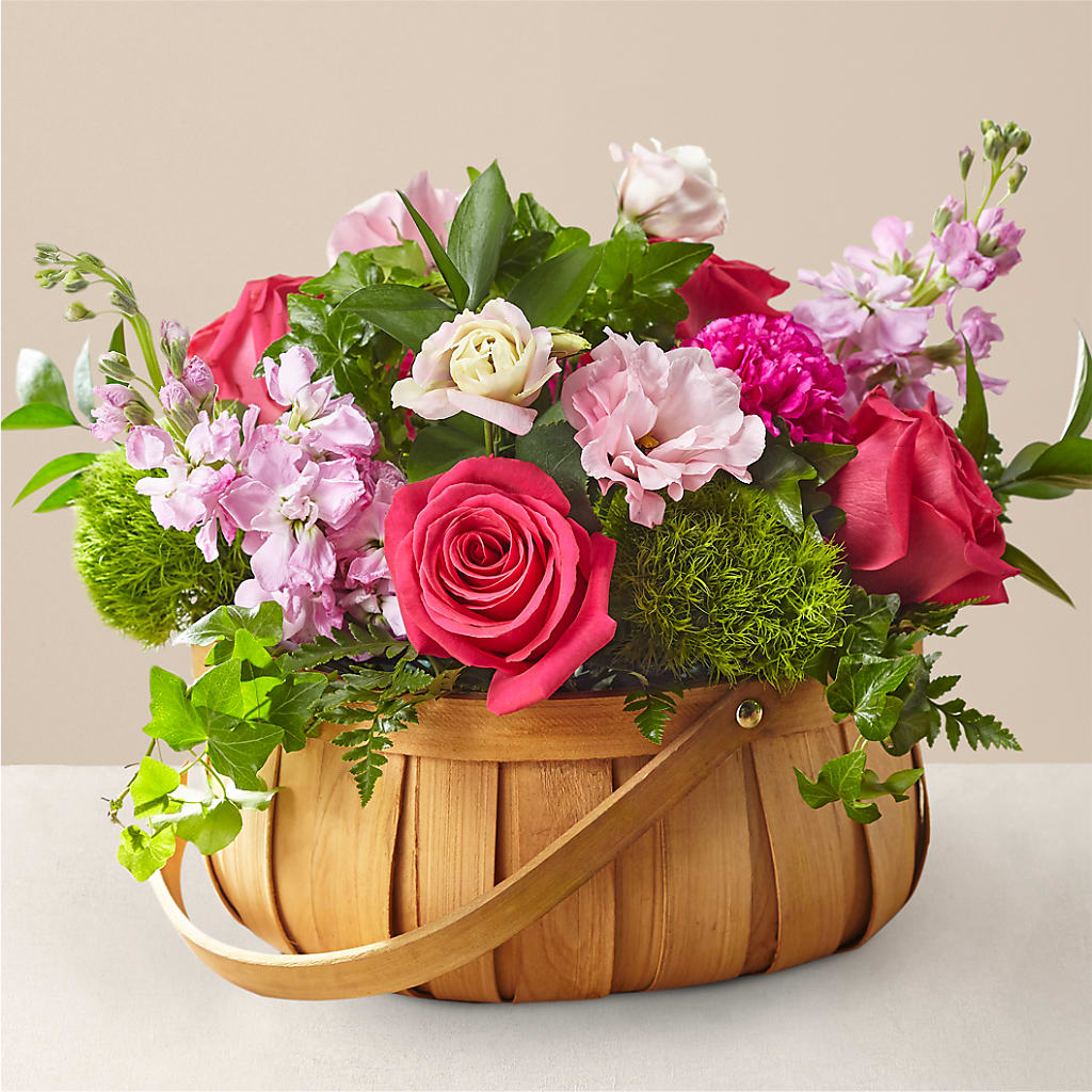Radiance in Bloom Basket – VEEDERSBURG FLORIST & GIFTS, Veedersburg IN