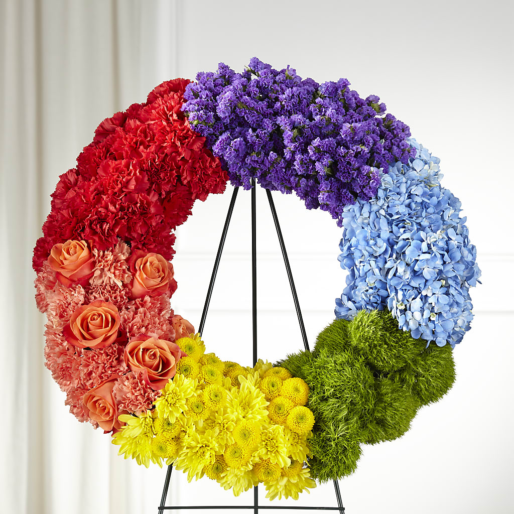 Circle of Love Wreath – VEEDERSBURG FLORIST & GIFTS, Veedersburg IN