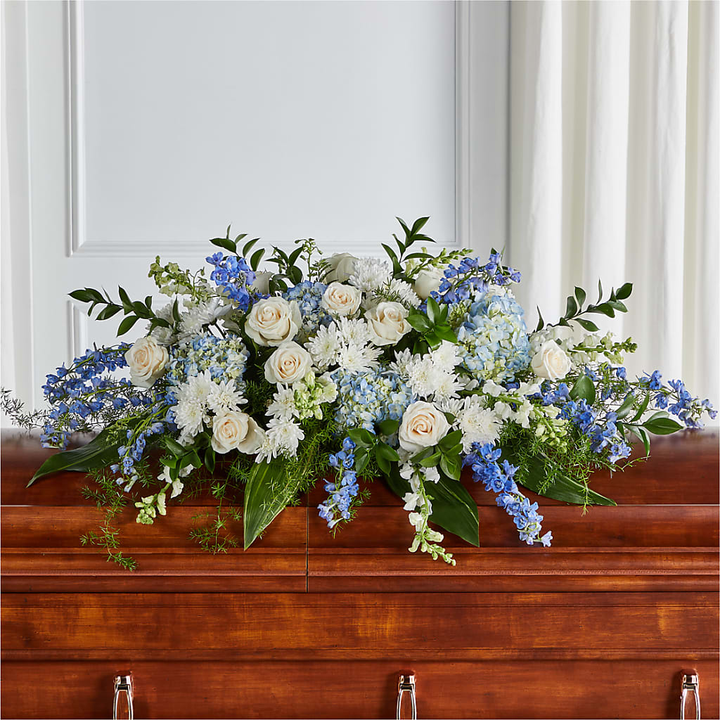 Timeless Essence Casket Spray – VEEDERSBURG FLORIST & GIFTS, Veedersburg IN