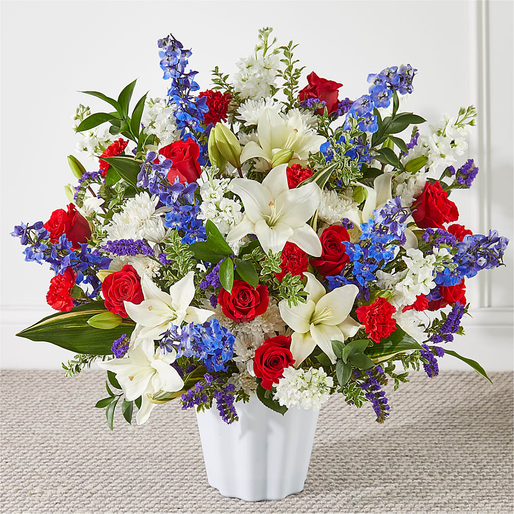 Consoled Floor Basket – VEEDERSBURG FLORIST & GIFTS, Veedersburg IN