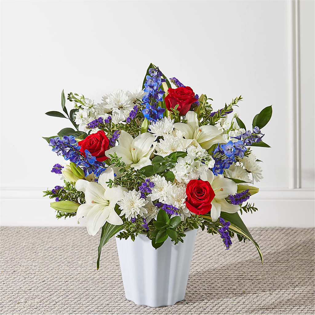 Consoled Floor Basket – VEEDERSBURG FLORIST & GIFTS, Veedersburg IN