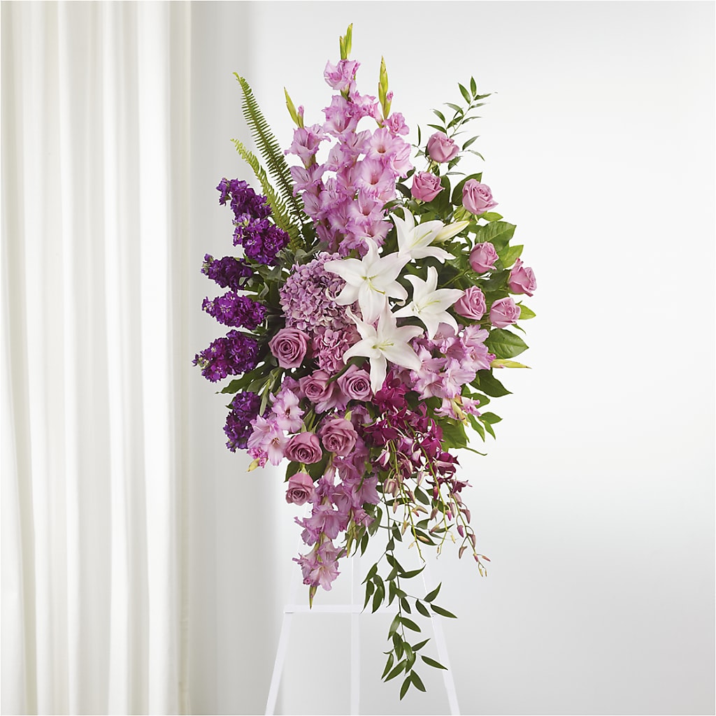 Never Alone Standing Spray – VEEDERSBURG FLORIST & GIFTS, Veedersburg IN