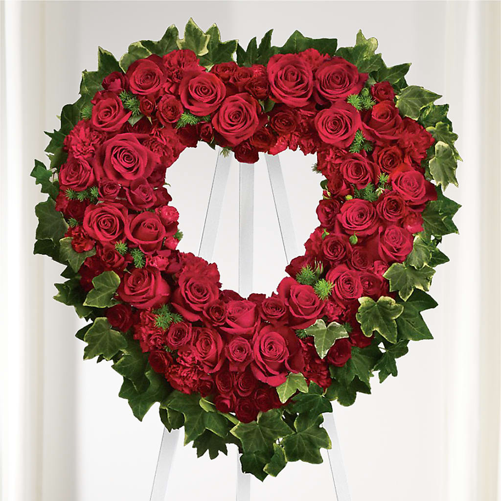 Wholehearted Standing Spray – VEEDERSBURG FLORIST & GIFTS, Veedersburg IN
