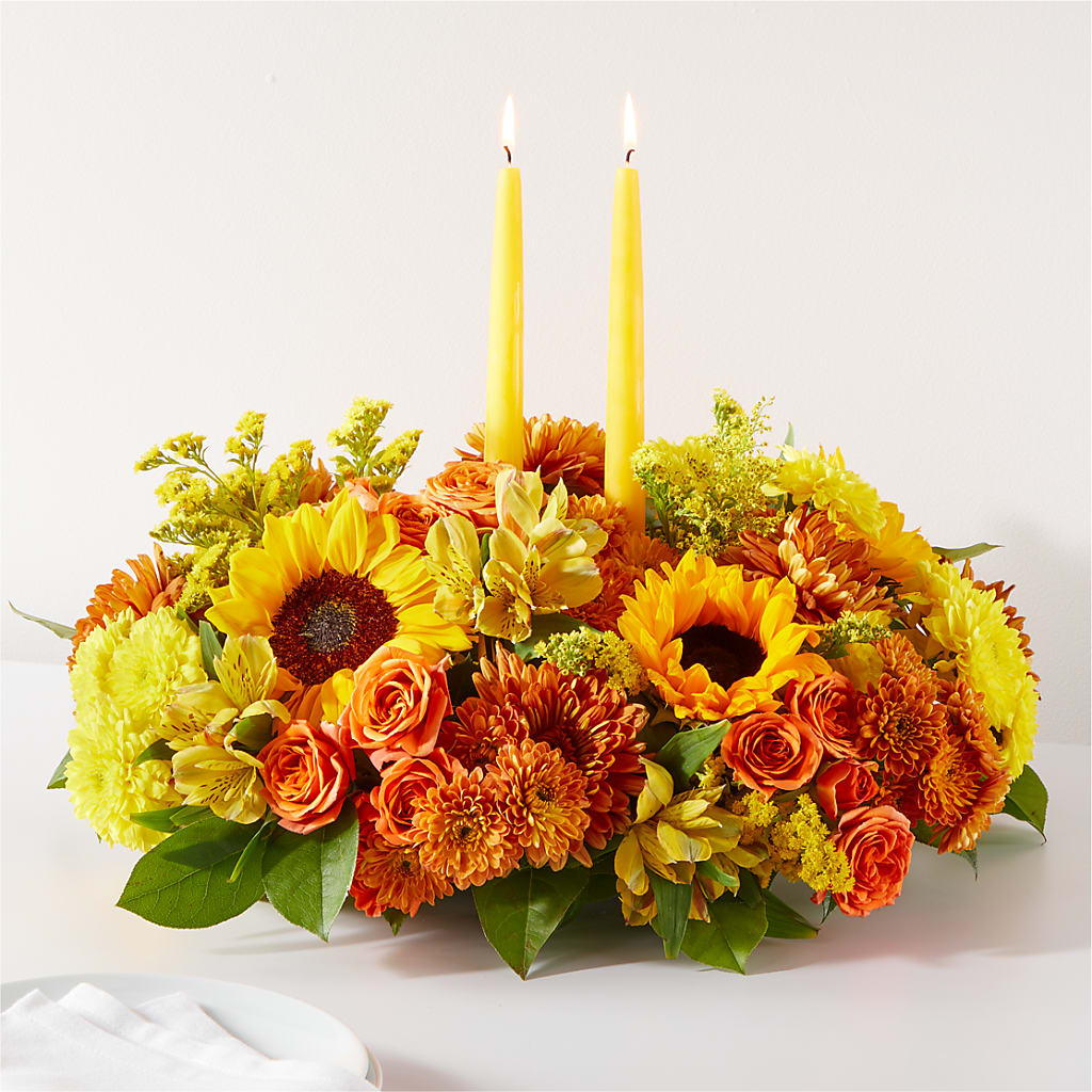 Autumn Harmony Centerpiece – VEEDERSBURG FLORIST & GIFTS, Veedersburg IN