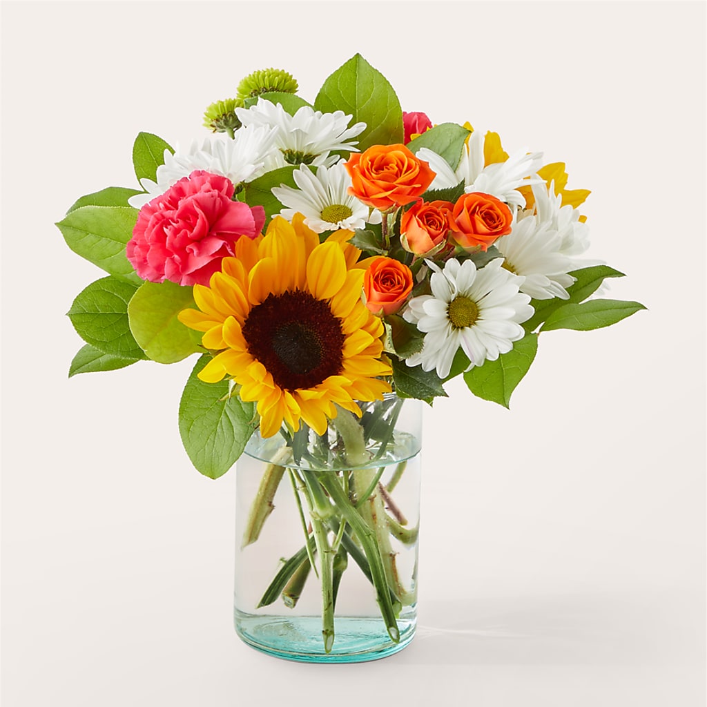 Sun-drenched Blooms Bouquet – VEEDERSBURG FLORIST & GIFTS, Veedersburg IN