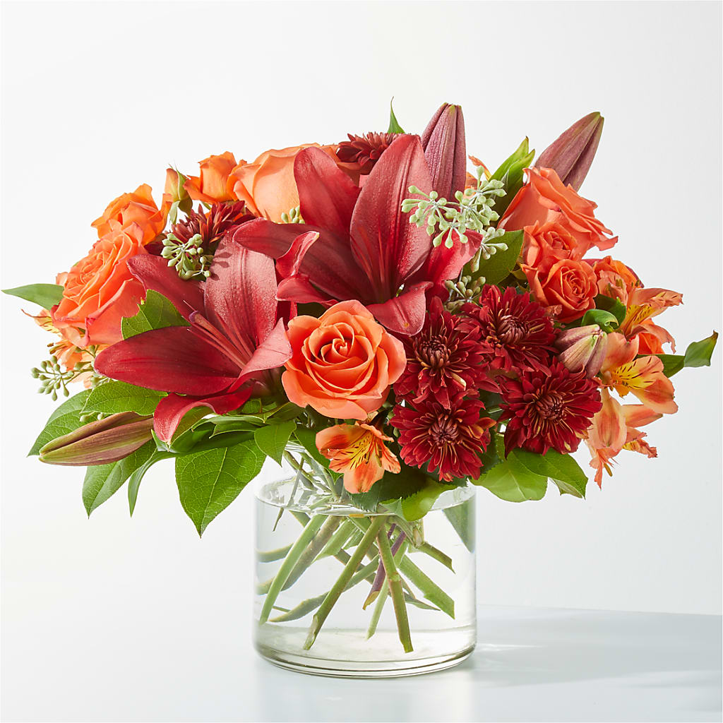 Crimson Leaves Bouquet – VEEDERSBURG FLORIST & GIFTS, Veedersburg IN
