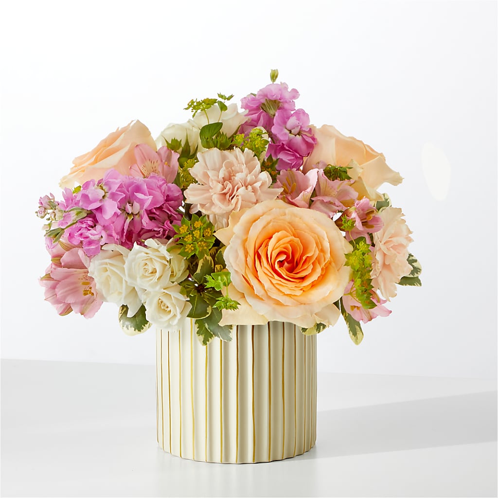 Paradise Bouquet with Ivory Vase – VEEDERSBURG FLORIST & GIFTS, Veedersburg IN