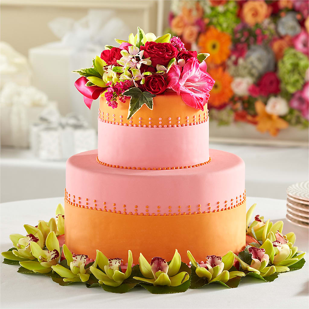 Sweet Citrus Cake Decor – VEEDERSBURG FLORIST & GIFTS, Veedersburg IN