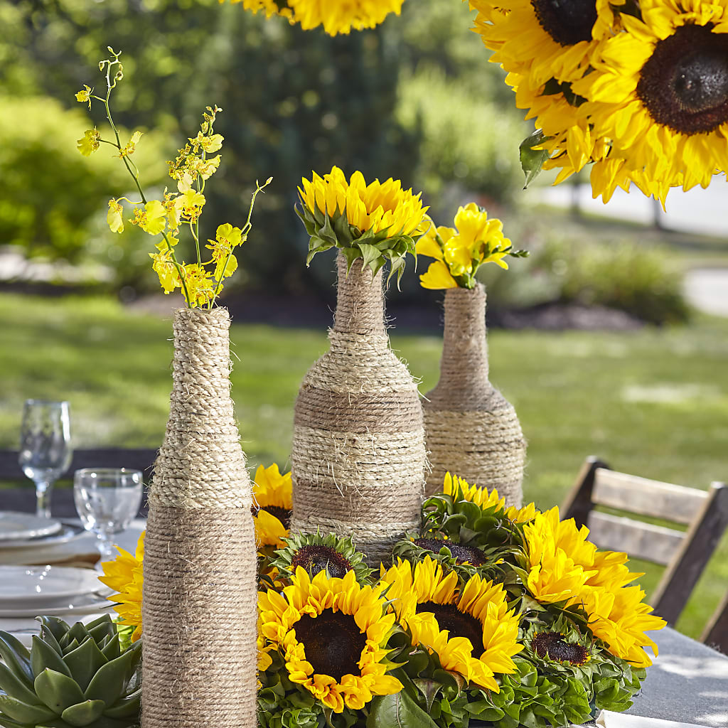 Sublime Garden Centerpiece – VEEDERSBURG FLORIST & GIFTS, Veedersburg IN