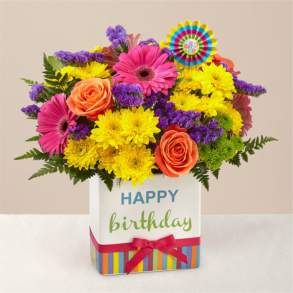 Birthday Brights Bouquet – VEEDERSBURG FLORIST & GIFTS, Veedersburg IN
