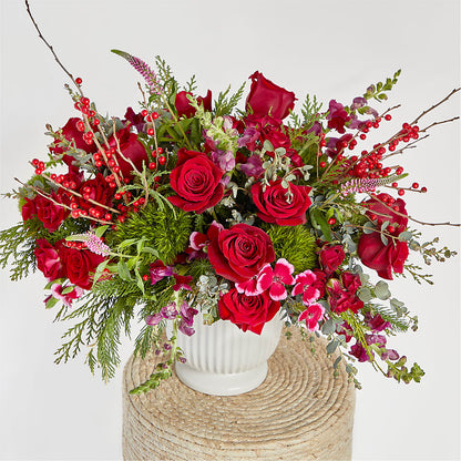 Big Red Bow Bouquet – VEEDERSBURG FLORIST & GIFTS, Veedersburg IN