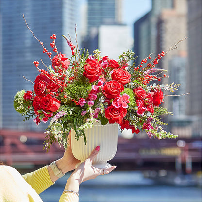 Big Red Bow Bouquet – VEEDERSBURG FLORIST & GIFTS, Veedersburg IN