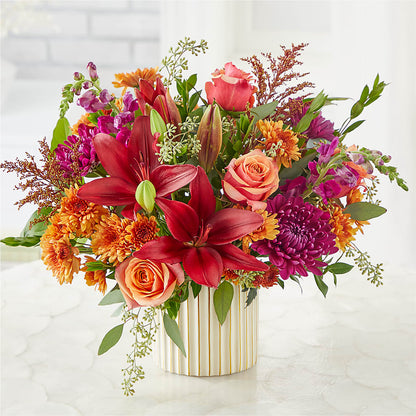 Burgundy Landscape Bouquet – VEEDERSBURG FLORIST & GIFTS, Veedersburg IN