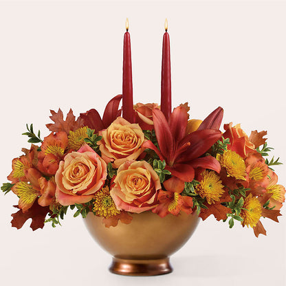 Harvest Table Centerpiece – VEEDERSBURG FLORIST & GIFTS, Veedersburg IN