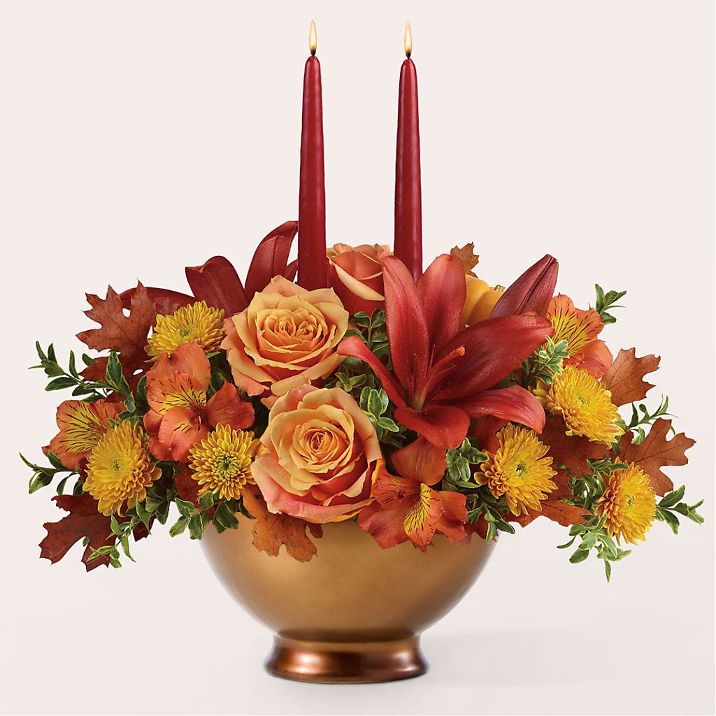 Harvest Table Centerpiece – VEEDERSBURG FLORIST & GIFTS, Veedersburg IN