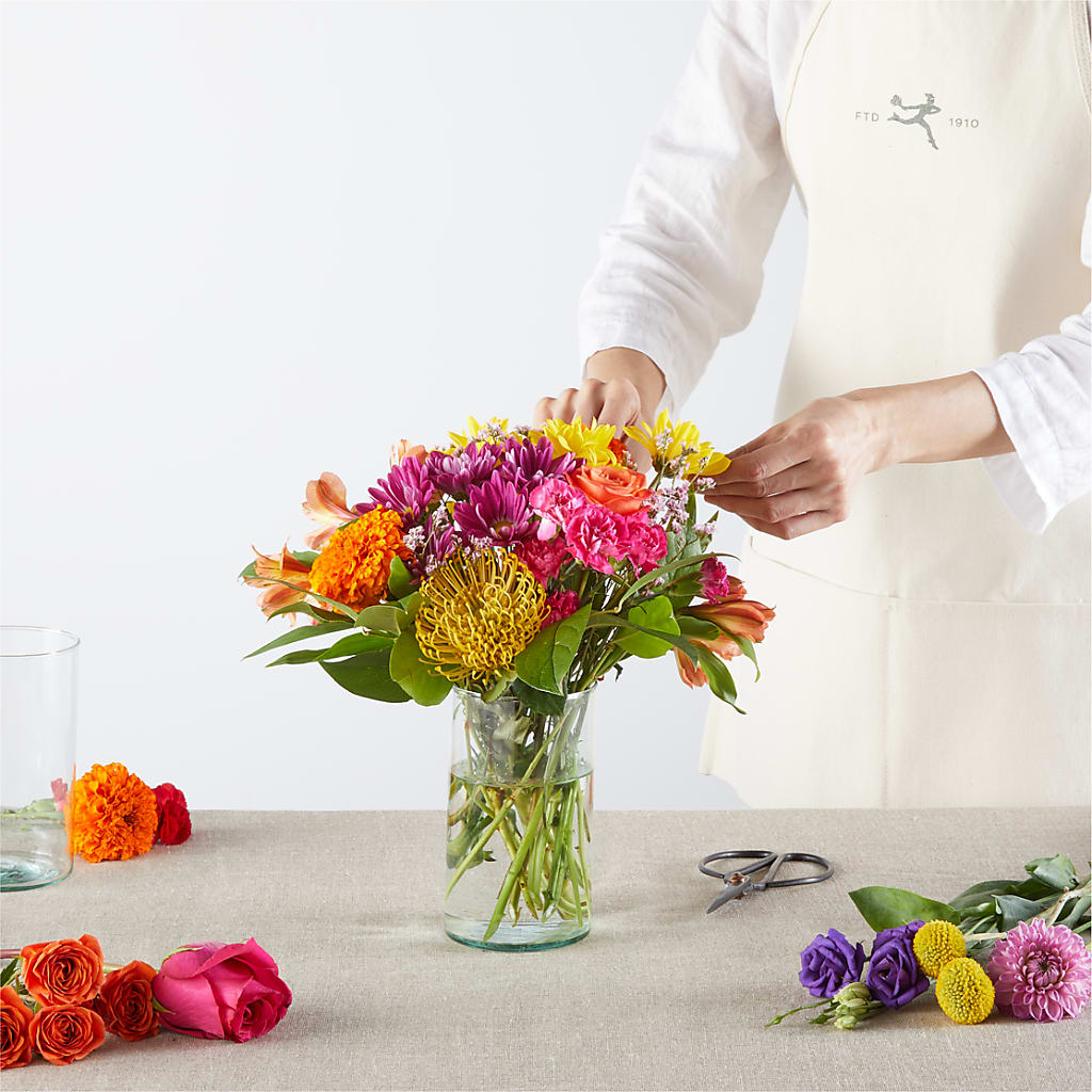 Feast of Color – A Florist Original – VEEDERSBURG FLORIST & GIFTS, Veedersburg IN