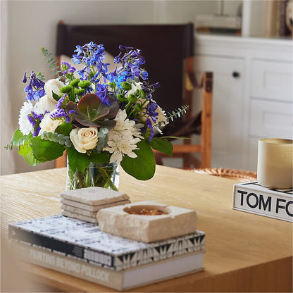 Cerulean Waves Bouquet – VEEDERSBURG FLORIST & GIFTS, Veedersburg IN