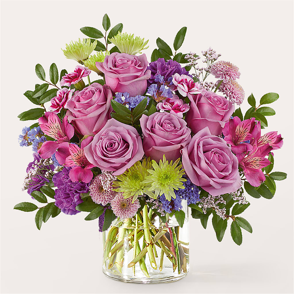Glass Half Full Bouquet – VEEDERSBURG FLORIST & GIFTS, Veedersburg IN