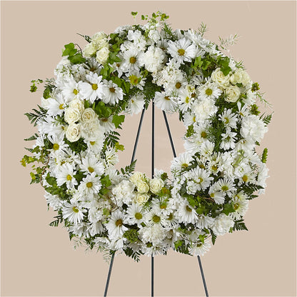 Faithful Wishes Wreath – VEEDERSBURG FLORIST & GIFTS, Veedersburg IN
