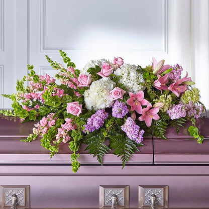 Life's Gratitude Casket Spray – VEEDERSBURG FLORIST & GIFTS, Veedersburg IN