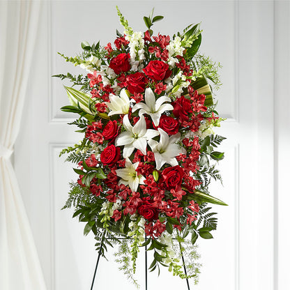 Everlasting Memory Standing Spray – VEEDERSBURG FLORIST & GIFTS, Veedersburg IN