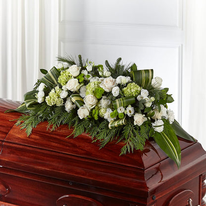 Hopeful Gesture Casket Spray – VEEDERSBURG FLORIST & GIFTS, Veedersburg IN