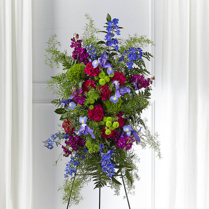 Heavenly Skies Standing Spray – VEEDERSBURG FLORIST & GIFTS, Veedersburg IN
