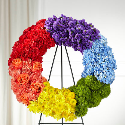 Circle of Love Wreath – VEEDERSBURG FLORIST & GIFTS, Veedersburg IN